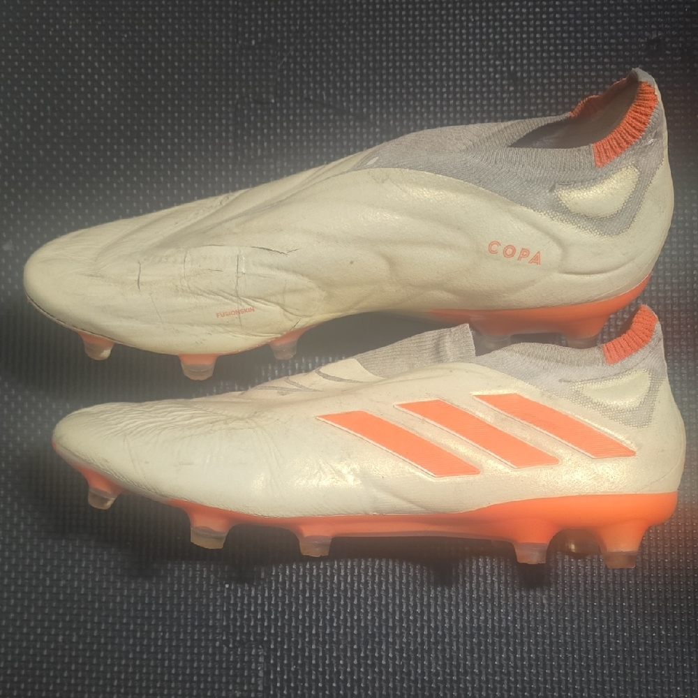 Adidas Copa Cleats - Cream and Orange